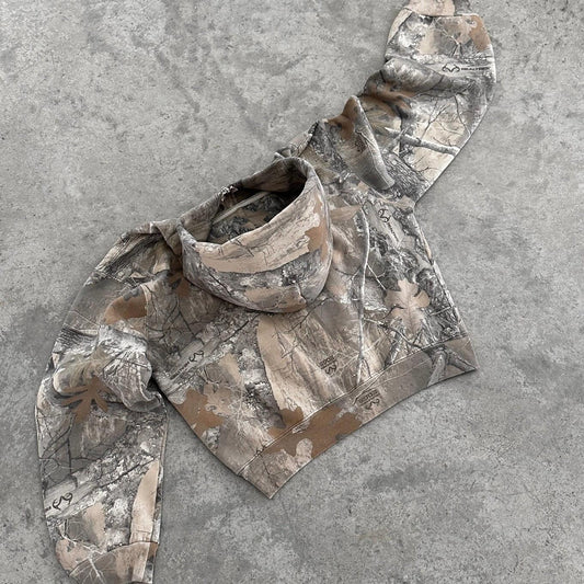Camouflage Harajuku Printed Hoodie Men's and Women's Hip